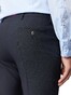 Roy Robson Slim Uni Color Mix and Match Broek Donker Blauw