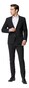 Roy Robson Slim Uni Color Mix and Match Broek Zwart