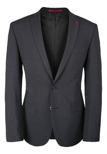 Roy Robson Slim Uni Color Mix and Match Colbert Donker Grijs
