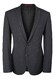 Roy Robson Slim Uni Color Mix and Match Colbert Donker Grijs