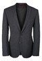 Roy Robson Slim Uni Color Mix and Match Colbert Donker Grijs