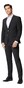 Roy Robson Slim Uni Color Mix and Match Colbert Donker Grijs
