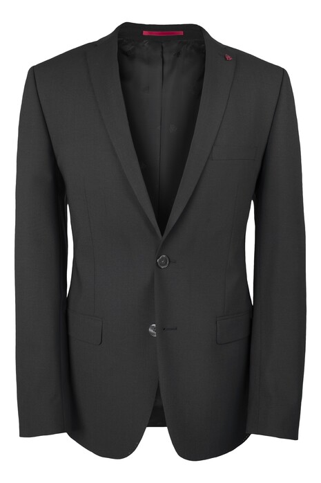 Roy Robson Slim Uni Color Mix and Match Colbert Zwart