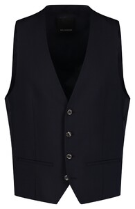 Roy Robson Slim Uni Color Mix and Match Gilet Donker Blauw