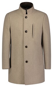 Roy Robson Soft Uni Long Coat Light Brown