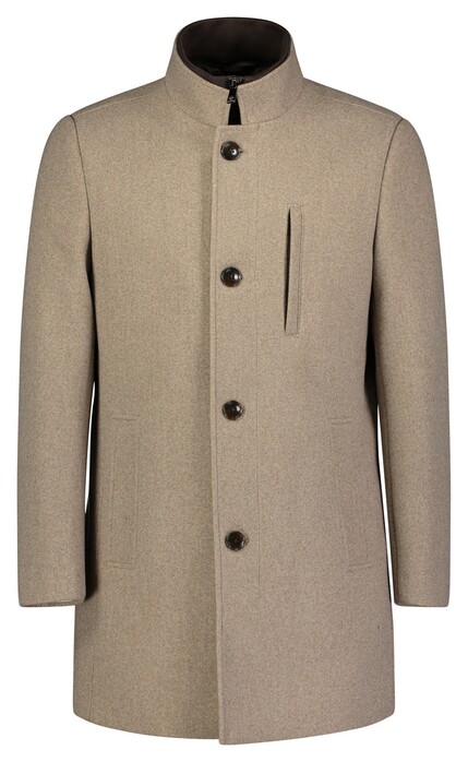 Roy Robson Soft Uni Long Coat Light Brown
