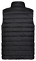 Roy Robson Solid Color High Zip Closure Body-Warmer Zwart