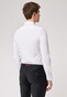 Roy Robson Solid Color White Buttons Cotton Subtle Stretch Overhemd Wit