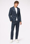 Roy Robson Subtle Mélange Jacket Dark Evening Blue