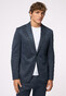 Roy Robson Subtle Mélange Jacket Dark Evening Blue