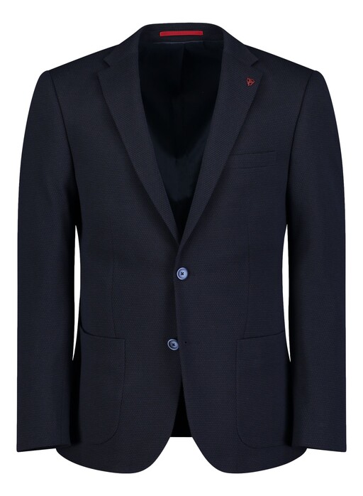 Roy Robson Textured Stretch Jacket Navy
