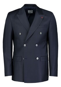 Roy Robson Uni Stretch Double-Breasted Colbert Donker Blauw