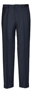 Roy Robson Uni Stretch Elastic Waistband Flat-Front Pants Dark Evening Blue