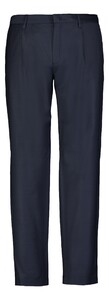 Roy Robson Uni Stretch Elastic Waistband Pleaded Pants Dark Evening Blue