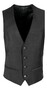 Roy Robson Uni Stretch Gilet Zwart