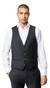 Roy Robson Uni Stretch Waistcoat Black