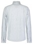 Roy Robson Vertical Stripe Cotton Button-Down Overhemd Licht Blauw