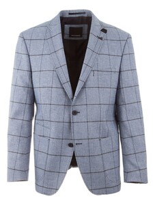 Roy Robson Windowpane Elegance Colbert Blauw