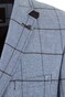 Roy Robson Windowpane Elegance Colbert Blauw