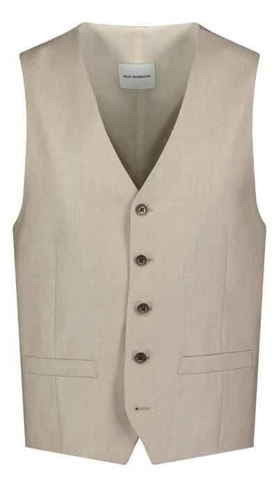 Roy Robson Wool Blend Ceremonial Gilet Zand