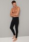 Schiesser 95/5 Long Johns Organic Cotton Ondermode Zwart