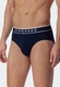 Schiesser 95/5 Rio-Slip Organic Cotton Elastic Waistband 3Pack Ondermode Donker Blauw