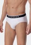 Schiesser 95/5 Rio-Slip Organic Cotton Elastic Waistband 3Pack Ondermode Wit