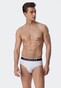 Schiesser 95/5 Rio-Slip Organic Cotton Elastic Waistband 3Pack Ondermode Wit