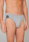 Schiesser 95/5 Rio-Slip Organic Cotton Side Stripes 3Pack Underwear Grey