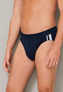Schiesser 95/5 Rio-Slip Organic Cotton Side Stripes 3Pack Underwear Multicolor