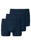 Schiesser 95/5 Shorts Organic Cotton 3Pack Underwear Dark Evening Blue