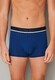 Schiesser 95/5 Shorts Organic Cotton Elastic Waistband 3Pack Ondermode Blauw-Zwart