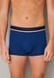 Schiesser 95/5 Shorts Organic Cotton Elastic Waistband 3Pack Ondermode Blauw-Zwart