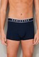 Schiesser 95/5 Shorts Organic Cotton Elastic Waistband 3Pack Ondermode Donker Blauw