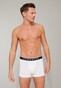 Schiesser 95/5 Shorts Organic Cotton Elastic Waistband 3Pack Ondermode Wit