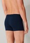 Schiesser 95/5 Shorts Organic Cotton Side Stripes 3Pack Ondermode Donker Blauw