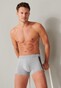 Schiesser 95/5 Shorts Organic Cotton Side Stripes 3Pack Ondermode Grijs