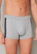 Schiesser 95/5 Shorts Organic Cotton Side Stripes 3Pack Ondermode Grijs