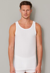 Schiesser 95/5 Singlet Organic Cotton 2Pack Underwear White