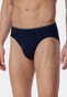 Schiesser 95/5 Supermini Organic Cotton Ondermode Donker Blauw