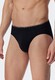 Schiesser 95/5 Supermini Organic Cotton Ondermode Zwart