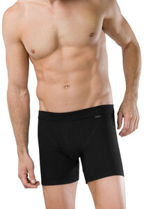 Schiesser Authentic Shorts 2Pack Ondermode Zwart