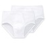 Schiesser Doppelripp Sports Brief 2Pack Ondermode Wit