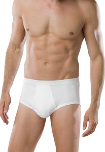 Schiesser Doppelripp Sports Brief 2Pack Underwear White