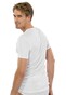 Schiesser Doppelripp T-Shirt Ronde Hals Ondermode Wit