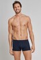Schiesser Essential Slips Shorts 2Pack Ondermode Donker Blauw