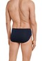 Schiesser Essential Slips Supermini 3Pack Ondermode Donker Blauw
