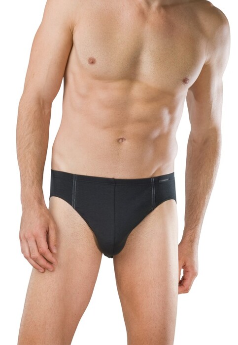 Schiesser Essential Slips Supermini 3Pack Underwear Black