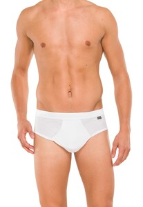 Schiesser Essentials Doppelripp Sports Brief 2Pack Underwear White