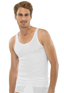 Schiesser Feinripp Singlet 2Pack Ondermode Wit